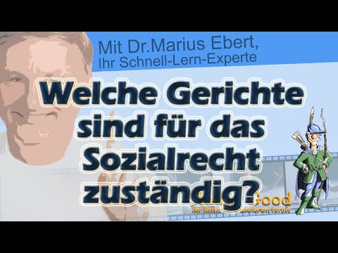 Welche Gerichte sind für das Sozialrecht zuständig?