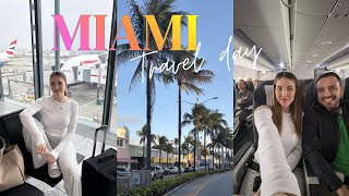 ✈️  London to Miami Travel Day Vlog | Cruise Series Begins! 🌴🚢