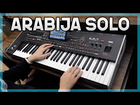 MARKO MX - ARABIJA SOLO // Improvizacija - KORG Pa4x!