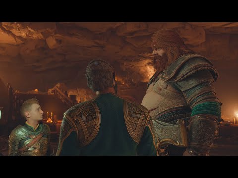 Thor Scares Odin | Odin Explains Why He Is Cruel / Mean To Thor - God of War: Ragnarök