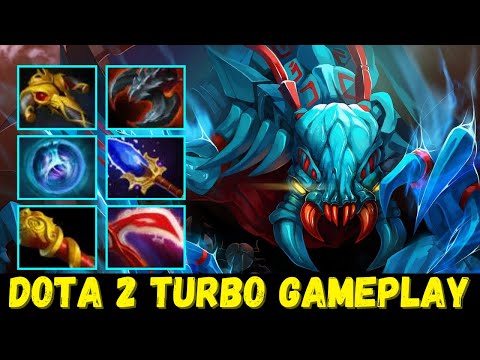 [Turbo Mode] Dota 2 Weaver Hard Carry Insane Right Click Monster