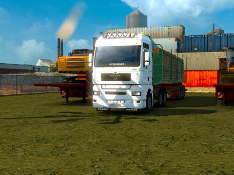 ETS2 MAN TGA 18 430 DRIVING Pari-Lyon