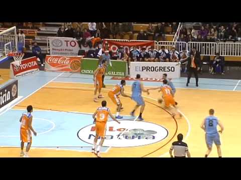 Adecco Oro J22 Resumen Breogan Lugo Vs Leyma Natura Basquet Coruña