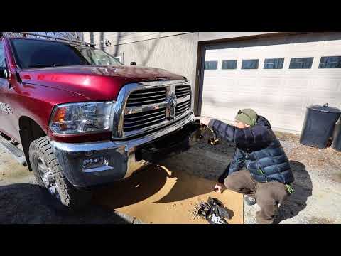 Overland Build Update 5: Westin Winch Plate and X-Bull 13000LB Winch install on my RAM 2500 MegaCab
