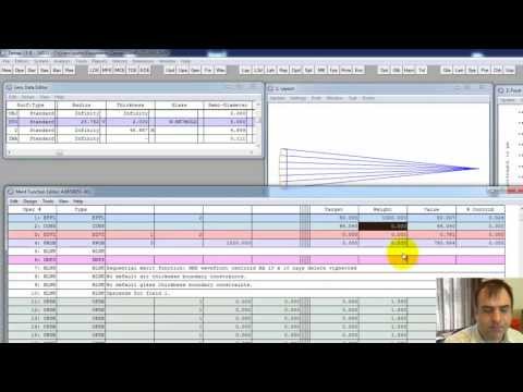 Zemax Tutorial - 9 - Entering Custom Glass and Axial Color