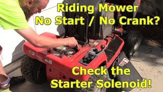 Riding Mower Won&#39;t Start? Check the Starter Solenoid by @Gettin&#39; Junk Done