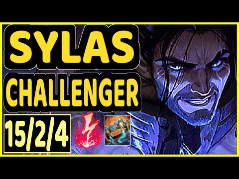 BACA (SYLAS) vs ZED - 15/2/4 KDA MID CHALLENGER GAMEPLAY - EUW