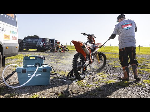 Akumuliatorinis plovimo įrenginys MAKITA DHW080ZK( be akumuliatoriaus ir kroviklio) video