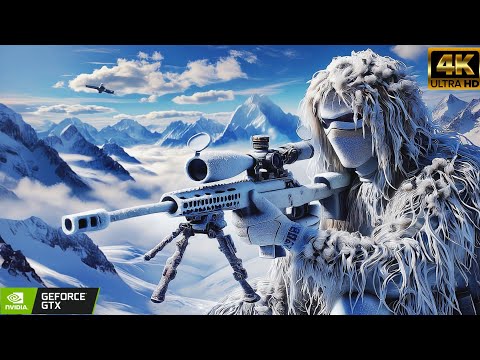 Winter Stalingrad Sniper Mission – Call of Duty Vanguard Ultra Realistic PS5 Gameplay | 4K