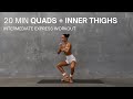 20 Minütiges Training Für Die Inneren Und äußeren Oberschenkel Mit Yogablock Und Knöchelgewicht