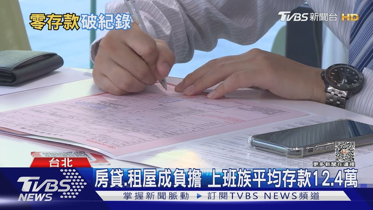 你是零存族嗎? 39歲以下勞工超過2成沒有存款