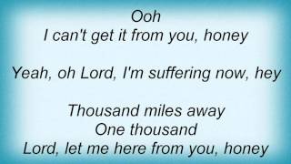 16271 Otis Redding - Thousand Miles Away Lyrics
