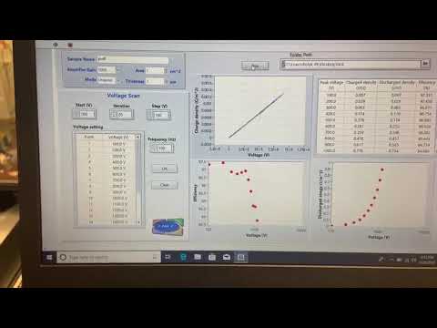 PolyK AI Automatic Ferroelectric Polarization Loop Measurement System