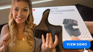 Heated Knee Massager With Vibration – Does This Actually Help Knee Pain?