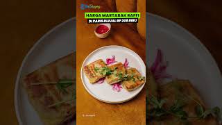 PENAMPAKAN Martabak Restoran Milik Raffi Ahmad di Paris, Disajikan 2 Varian, Dijual Rp 308 Ribu