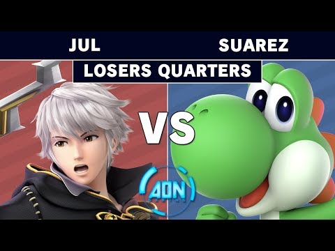 AON Ultimate 47 - 3D | Jul (Robin) Vs Suarez (Yoshi) Losers Quarterfinals - Smash Ultimate