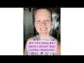 No Weightlifting Belt During Pregnancy