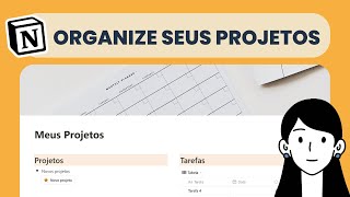 Botão para tarefas automáticas（00:05:47 - 00:09:33） - Organize seus projetos no Notion | Com tarefas automáticas!