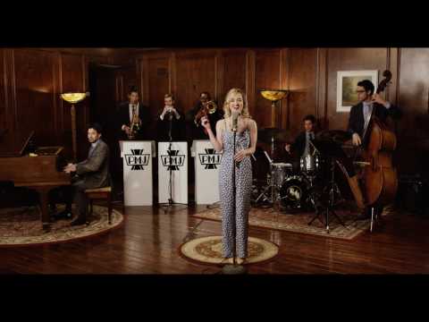 Poker Face - 1946 Big Band Style Lady Gaga Cover ft. Kelley Jakle