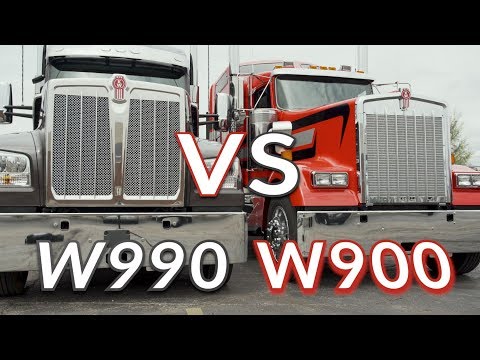  Kenworth of Richfield 10K subscribers Kenworth W990 vs W900 The battle of 2019
