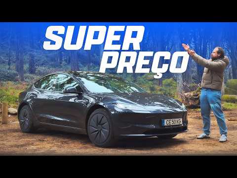 Conduzimos o TESLA MAIS BARATO de sempre