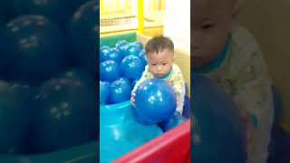 Indoor playground for kids fun play time with Kyle and Mikaila