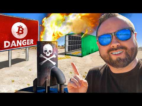 Touring an OFF-GRID Bitcoin Mine with $0.01 kWh Electric! Verde Mining