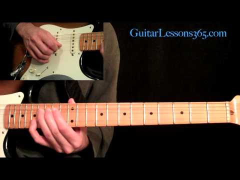 Ozzy Osbourne - Crazy Train Guitar Lesson Pt.3 - Bridge & Guitar Solo