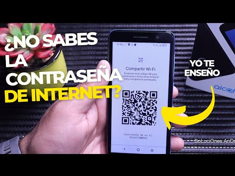 Alcatel 1 Como conectarme a Red WiFi | Con QR si no sabes la contraseña