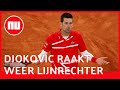 Djokovic raakt opnieuw lijnrechter: 'Ongemakkelijk déjà vu' | NU.nl