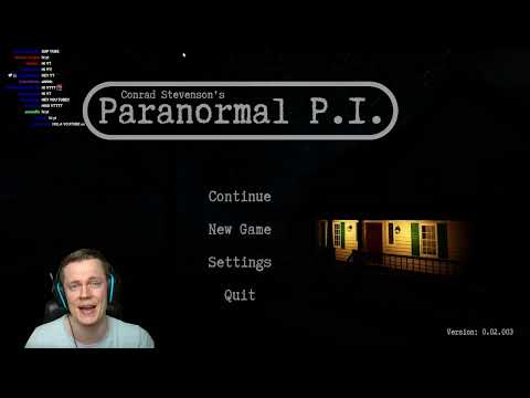 Insym Plays Conrad Stevenson's Paranormal P.I. NEW UPDATE! - Livestream from 10/7/2022