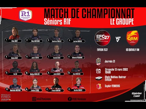 R1F Evreux FC27 - US Quevilly RM