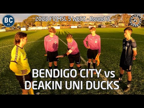 2023 FV MSL 5 West, Rd 7 - Bendigo City v Deakin Ducks