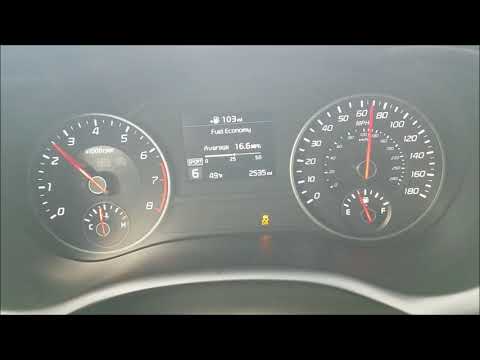 KIA Stinger 0 to 120 with HKS 40 Spark Plugs