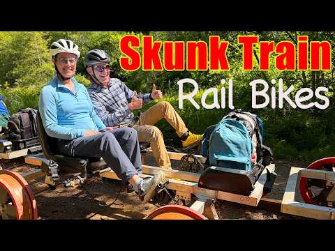 Railbike Tour Through the Redwoods | Fort Bragg’s Noyo River Ride