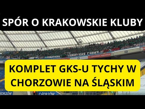 KOMPLET GKS TYCHY NA RUCHU CHORZÓW NA ŚLĄSKIM