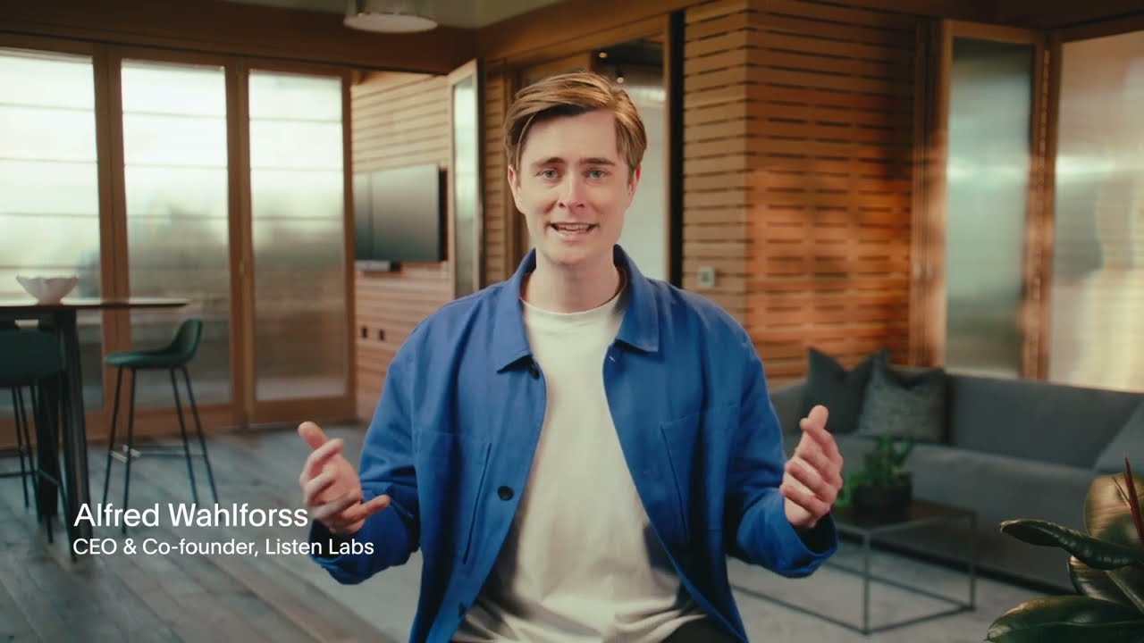 ListenLabs AI interview research platform demonstration