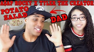MY DAD REACTS TO A$AP ROCKY X TYLER THE CREATOR - POTATO SALAD REACTION