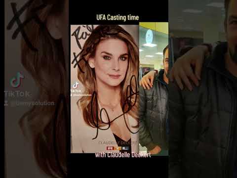 UFA live Casting Cologne Germany with Claudelle Deckert-Frank from Feuermond