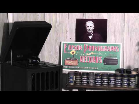 Edison blue amberol cylinder 2904 - Battle Cry Of Freedom by Van Brunt & Chorus