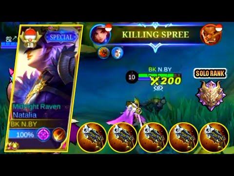 NATALIA MEETS AGAINST BALMOND + ESTES❗BUILD NATALIA TOP 1 GLOBAL 2023 ~ MLBB