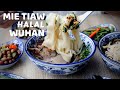 HALAL TIAW NOODLES In WUHAN CHINA Authentically Made By Hand Very Chewy MUSLIM HUI MIAN