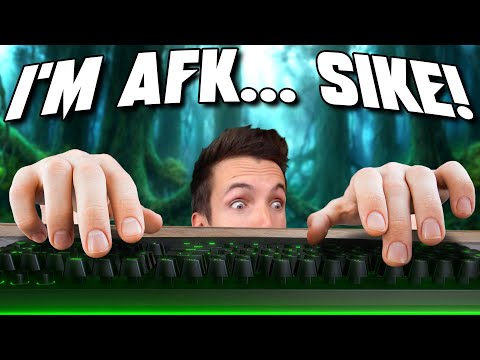 I'm AFK... SIKE!!! - WC3 - Grubby