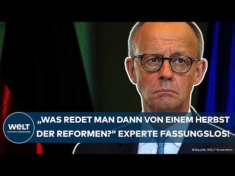 FRIEDRICH MERZ: "Was redet man dann?" Herbst der Reformen! Nur heiße Luft aus der Koalition?