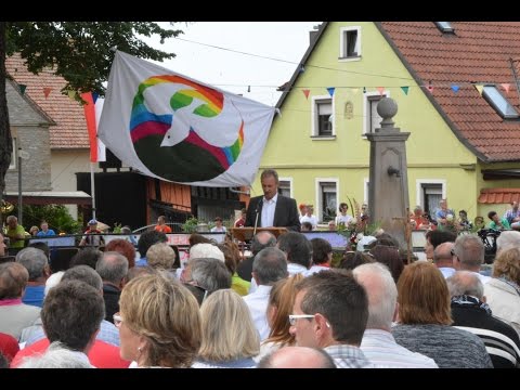 Stammheim ist bunt ! Kundgebung / Andacht in Stammheim