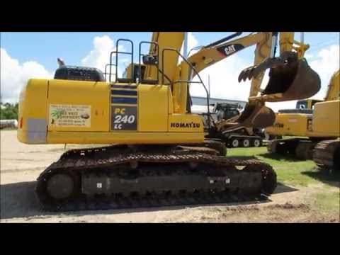 Used Komatsu PC240 LC10 Excavators for Rent|Kee West Equipment Baytown Houston Tx