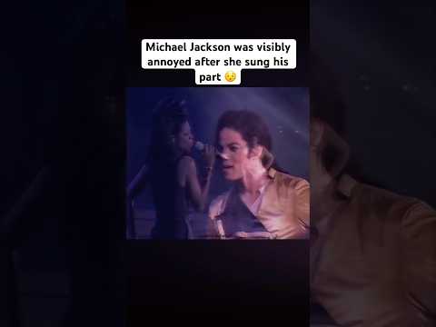 Thumbnail for MICHAEL JACKSON GOT MAD ON STAGE AFTER SHE SUNG THE PART HE WAS SUPPOSED TO SING | HIS FACE 😯 by Michael Jackson