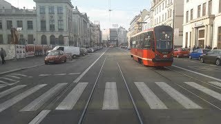 Linia tramwajowa nr 20: Odcinek Katowice Dworzec PKP - Katowice Zawodzie Zajezdnia