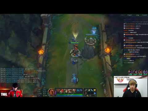 SKT Thal stream Darius, KDA 3/3/3, Jun 18, 2018