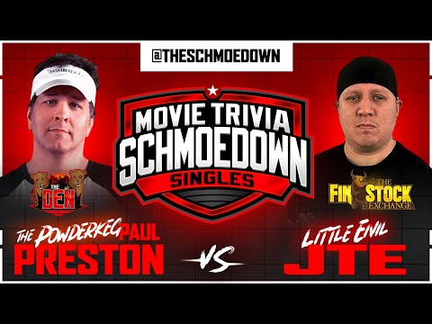 JTE vs Paul Preston - Movie Trivia Schmoedown